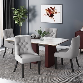 Christopher knight home outlet hayden fabric dining chairs
