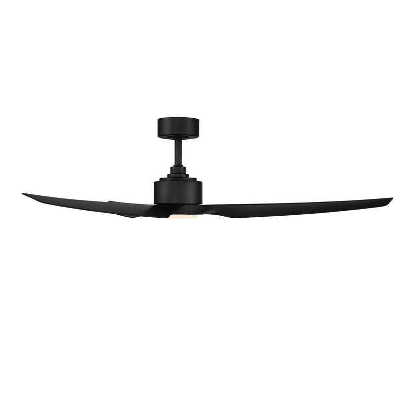 Stella Indoor/Outdoor 3-Blade Smart Ceiling Fan 60in with 3000K LED and Remote Control - 60