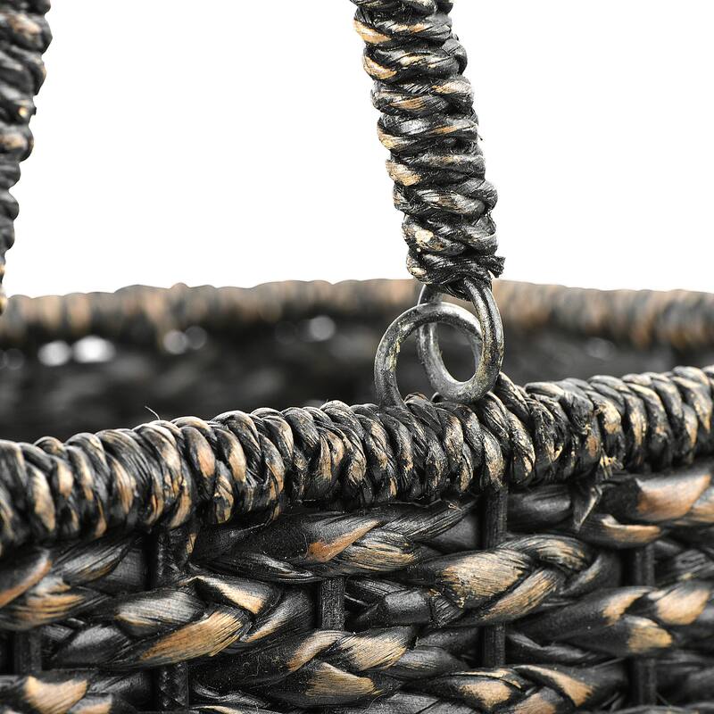 Woven Rattan Stair Basket