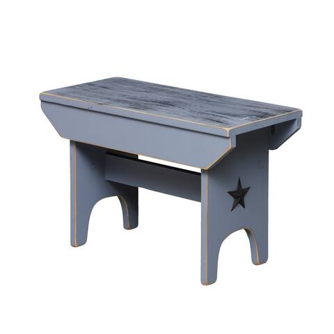 Country-Style Deco Bench