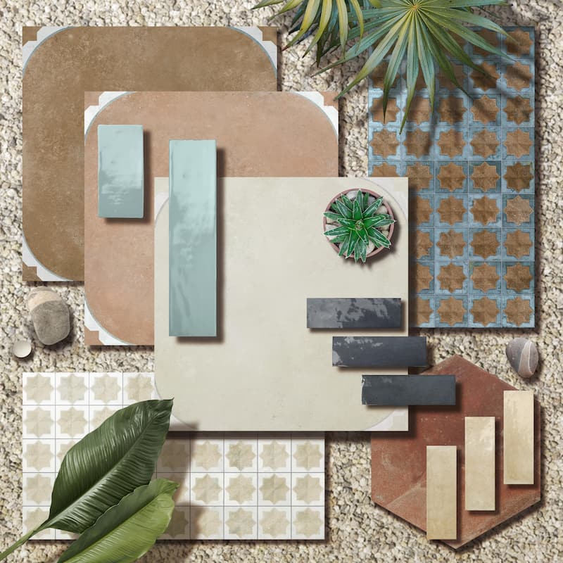 Merola Tile Tetuan Astre Arena White 12-1/8" x 21-7/8" Porcelain Wall Tile