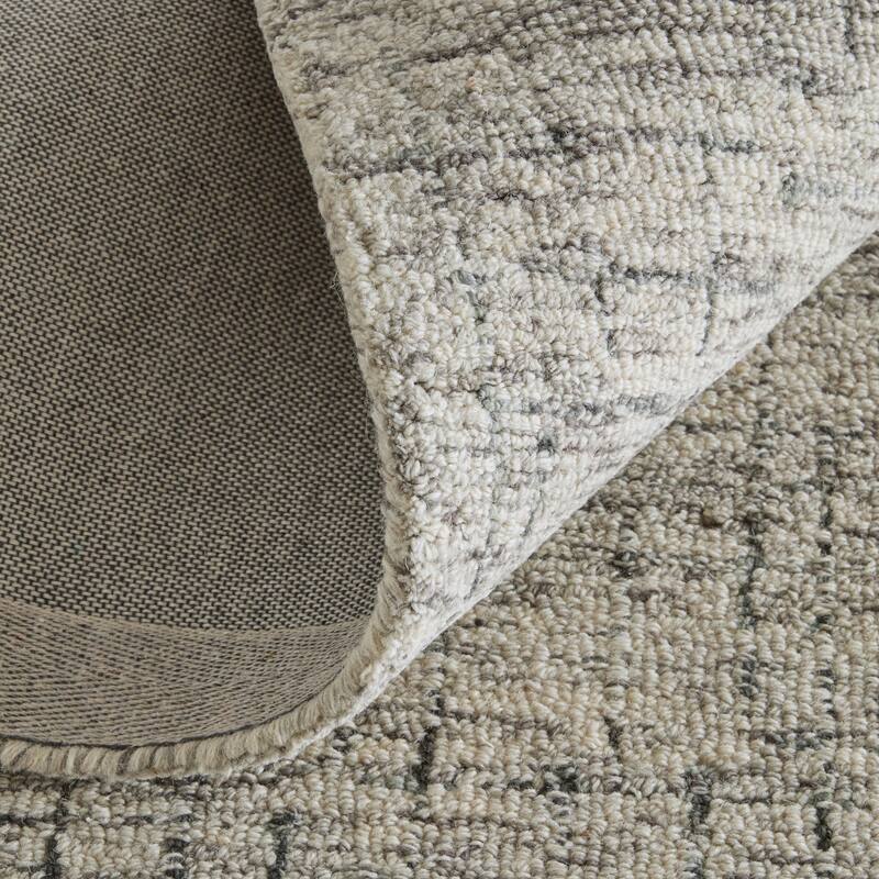 Grand Bazaar Natal Hand Tufted Solid Transitional Area Rug