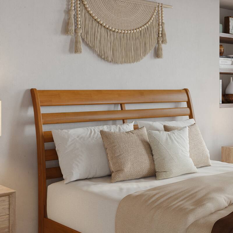 Emelie Platform Bed with Panel Footboard and Storage Drawers