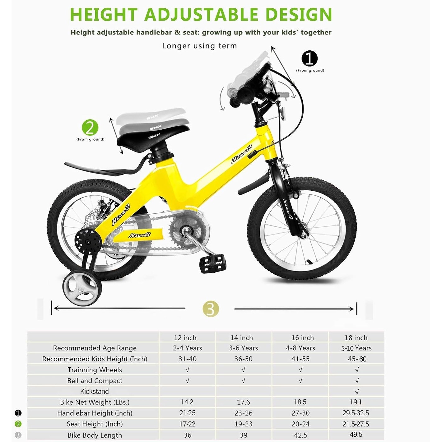 Training Wheel Bike Kids Bike Boys Girls BMX Mountain with Dual Disc Brake 12 14 16 18 inch On Sale Bed Bath Beyond 39891426