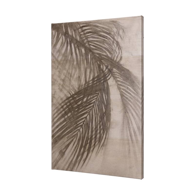 Shadows On Wood I (40 x 60) Canvas Art Print