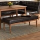 preview thumbnail 9 of 18, Sanford Mid-Century Modern Dining Bench