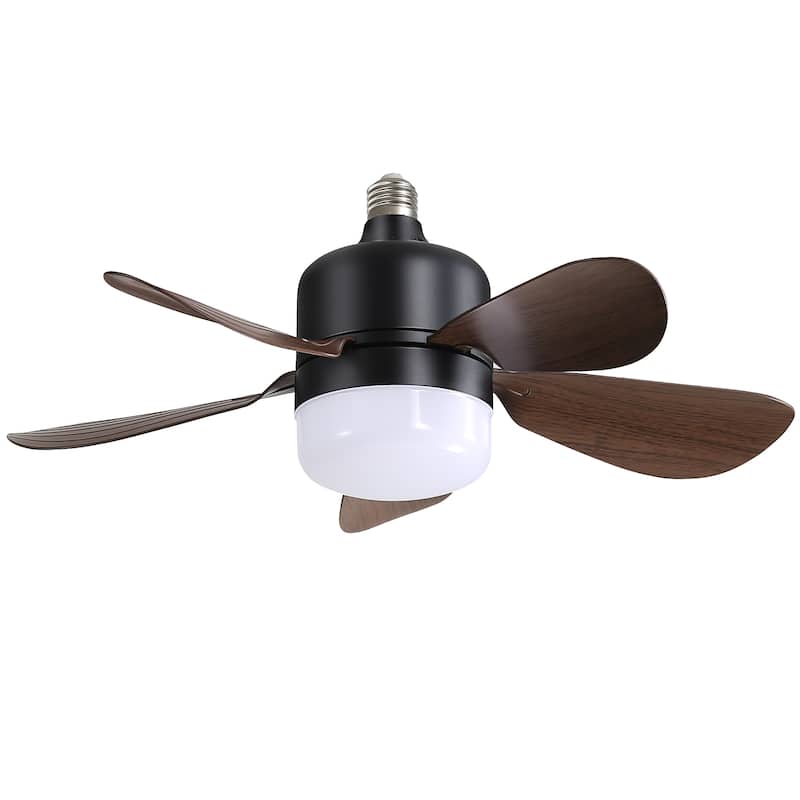 Modern Fan Light with Lighting Mode and Remote Control, Adjustable Wind Speed for Bedroom and Lounge Area