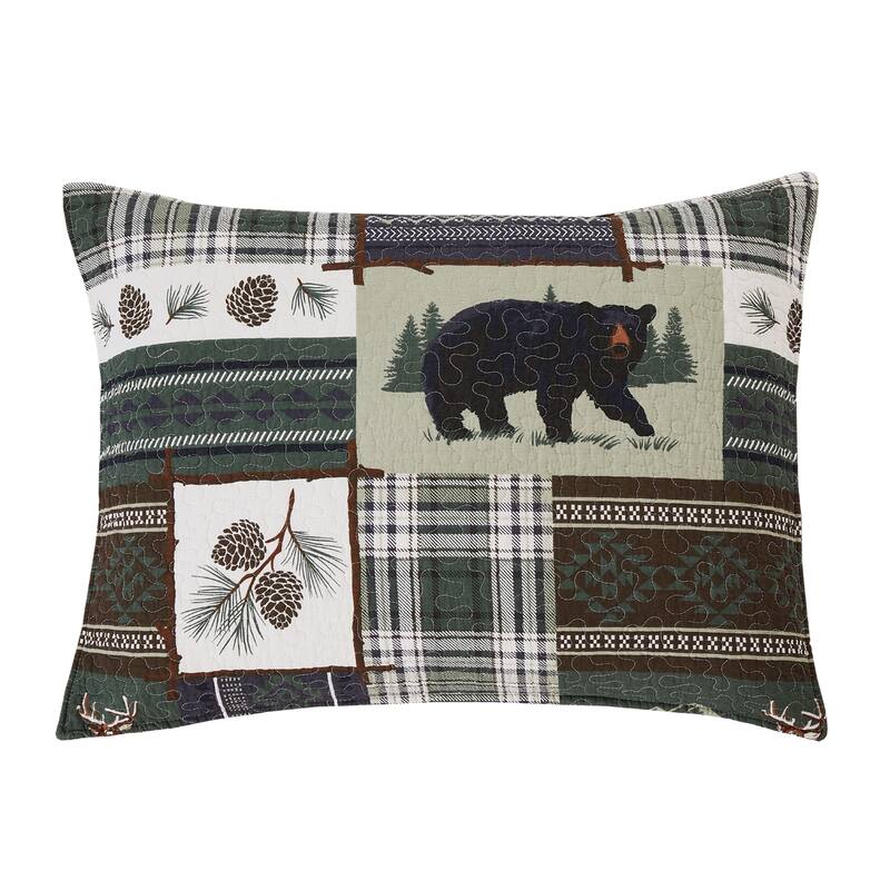 Greenstone Pines Bedding Quilt Set