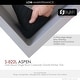 preview thumbnail 4 of 25, STYLISH 22 inch Composite Granite Dual Mount Kitchen Sink - 22" x 17.5" x 8.25"