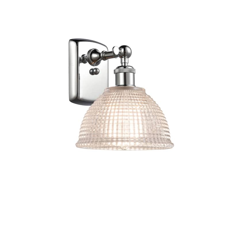 Innovations Lighting Arietta 10" Tall Bathroom Sconce - Polished Chrome / Clear
