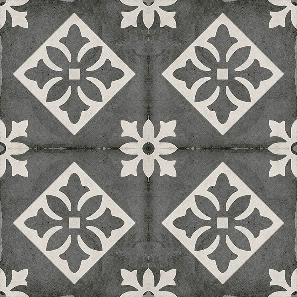 The Tile Life Seville Art 8 x 8 Matte Porcelain Floor and Wall Tile