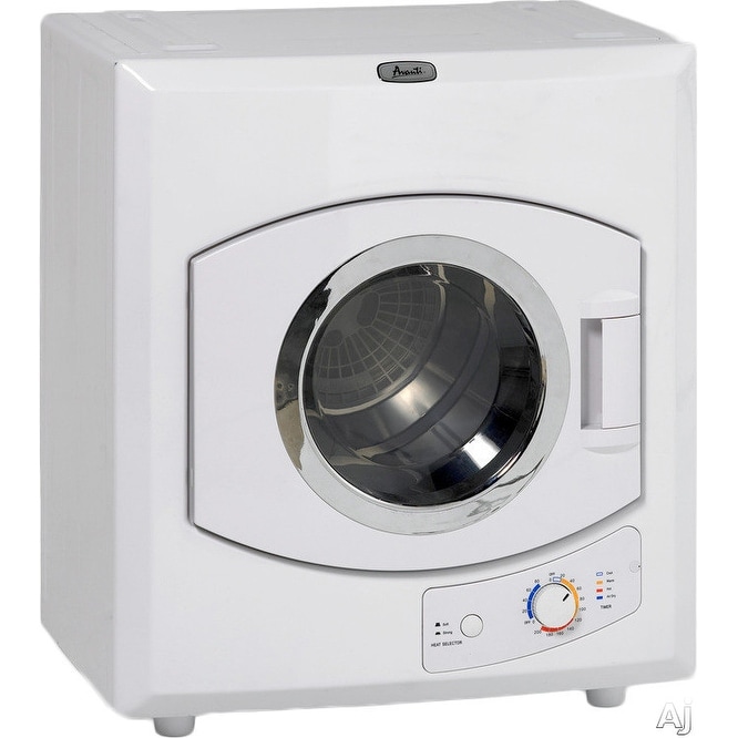 Avanti D110 1IS 110V Compact Design White Automatic Clothes Dryer