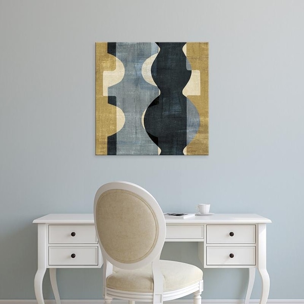 Easy Art Prints 's 'Geometric Deco II' Premium Canvas Art