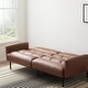 preview thumbnail 15 of 35, Lucid Comfort Collection Futon Sofa Bed with Box Tufting