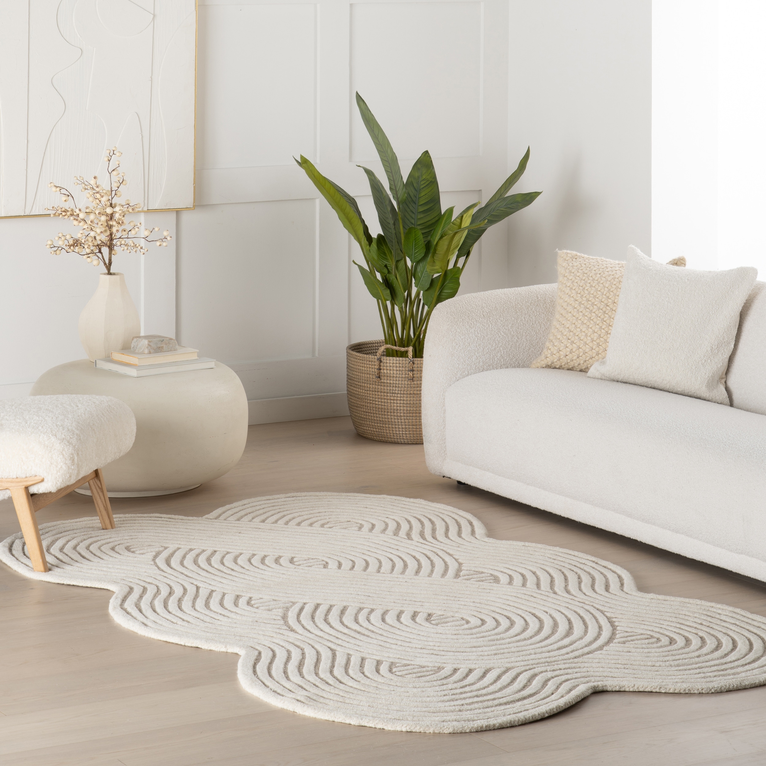 Nuloom Aubreeanna Geometric Wool Area Rug