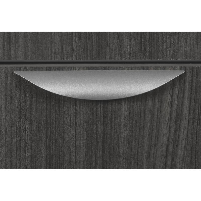 Legacy 66" Single Full Pedestal L-Desk with 47" Return