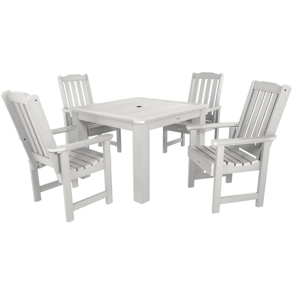 Lehigh 5-Piece Outdoor Dining Set - 42" x 42" Table, Dining-height