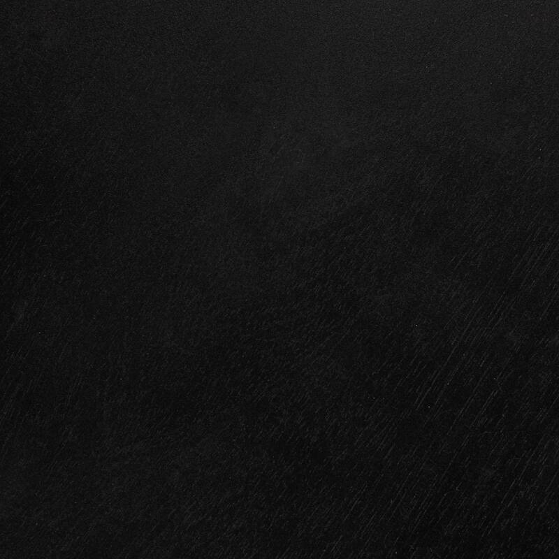 Mango Wood Table with 2 Cane Shelves - 23.5"L x 23.5"W x 23.5"H