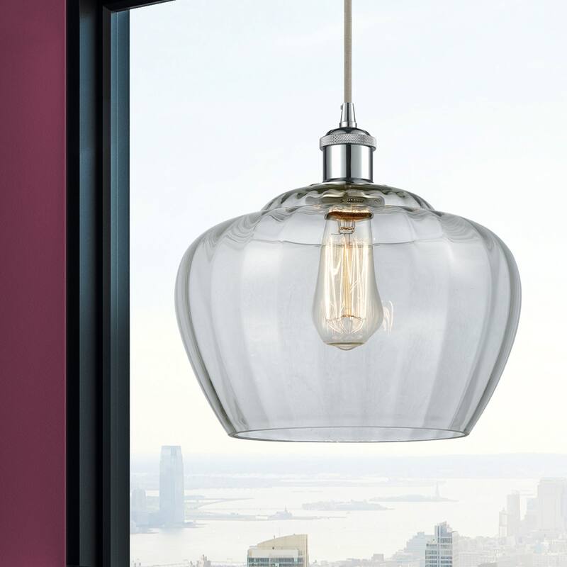 Innovations Lighting Large Fenton Single Light 11" Wide Pendant