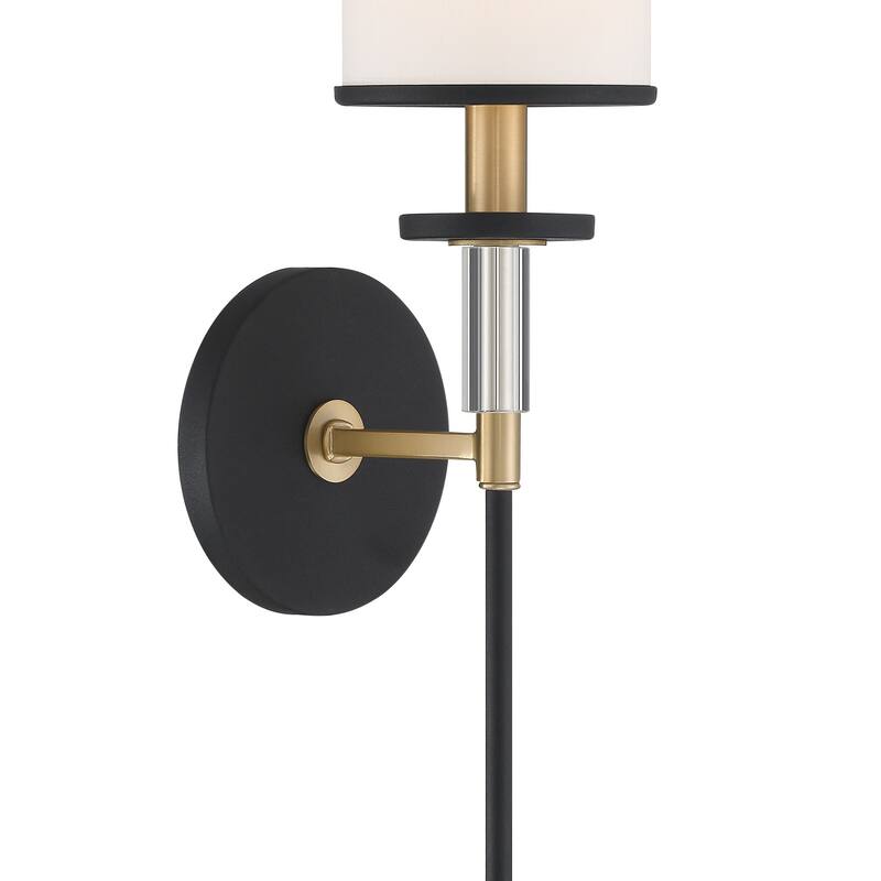 Crystorama Lighting Group Hatfield Single Light 19" Tall Wall Sconce