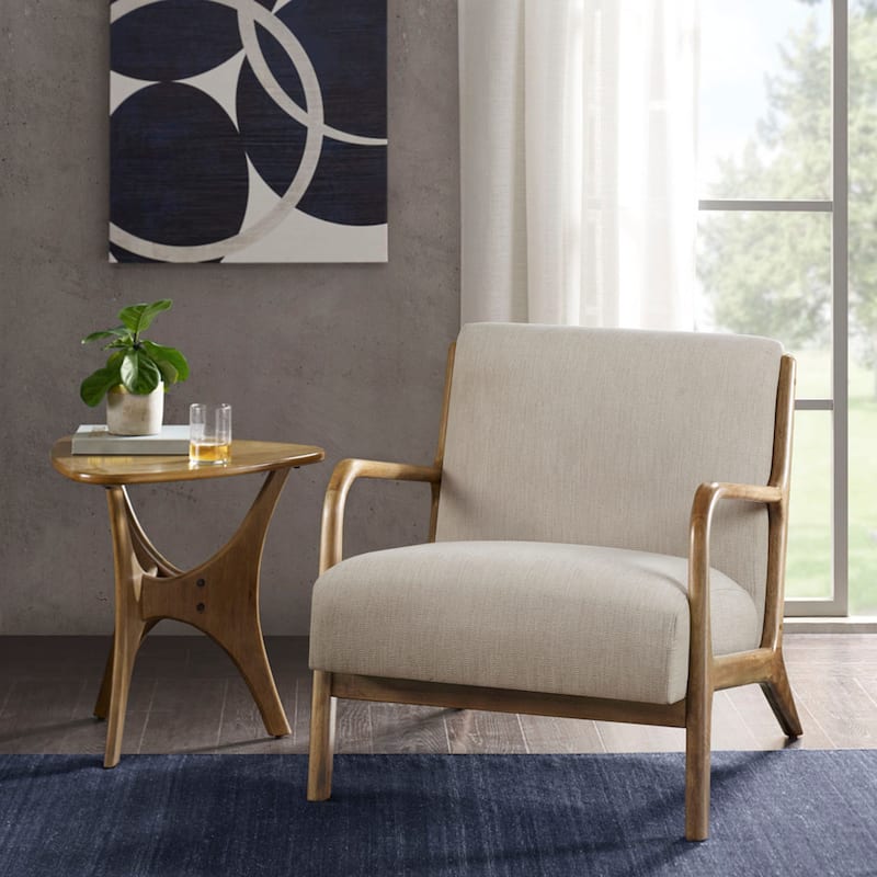 INK IVY Novak Mid Century Modern Accent Armchair