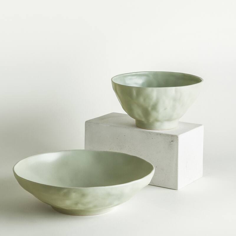 Stone by Mercer Project NENDO Stoneware Dinnerware Set - 10.93 x 10.93