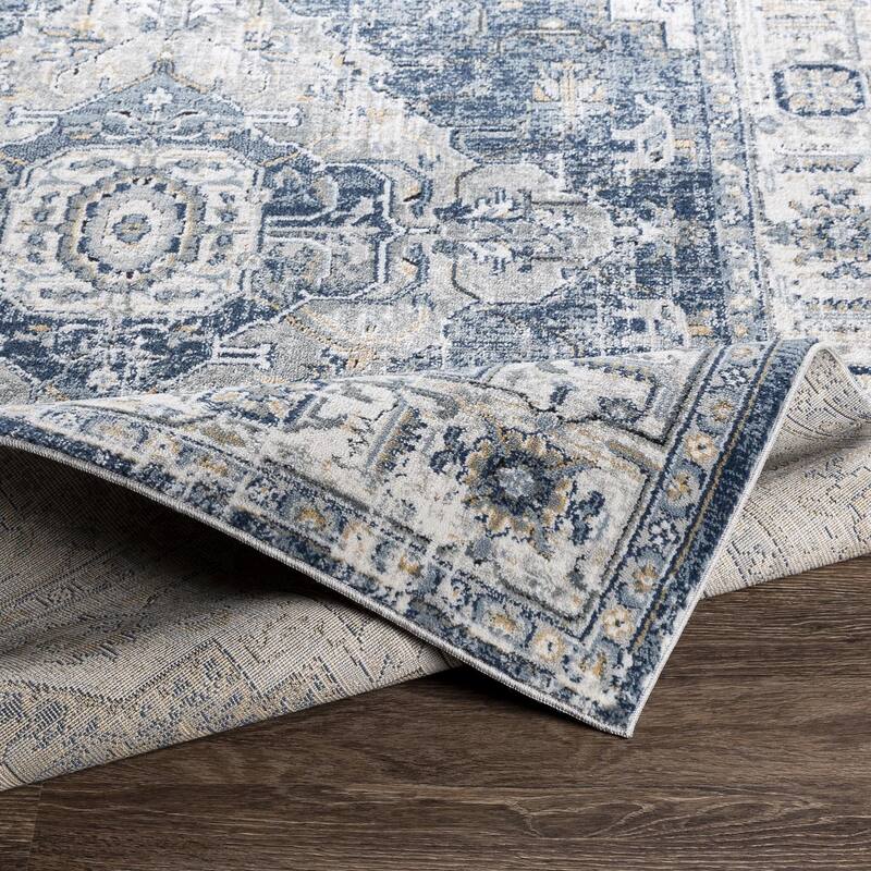 Livabliss Jolie Transitional Medallion Area Rug