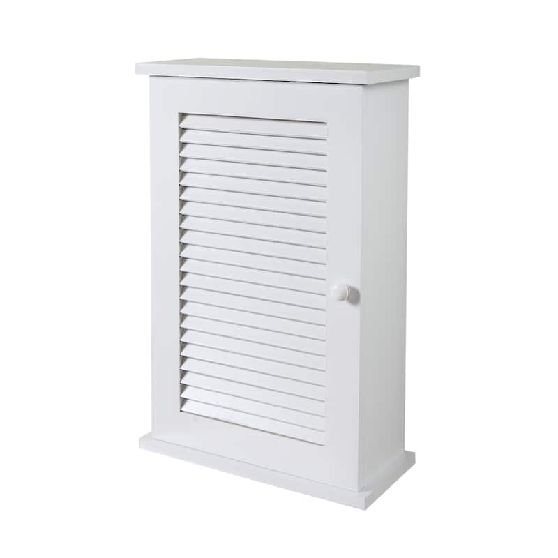 Wall Mounted Single Louvered Door Hanging Medicine