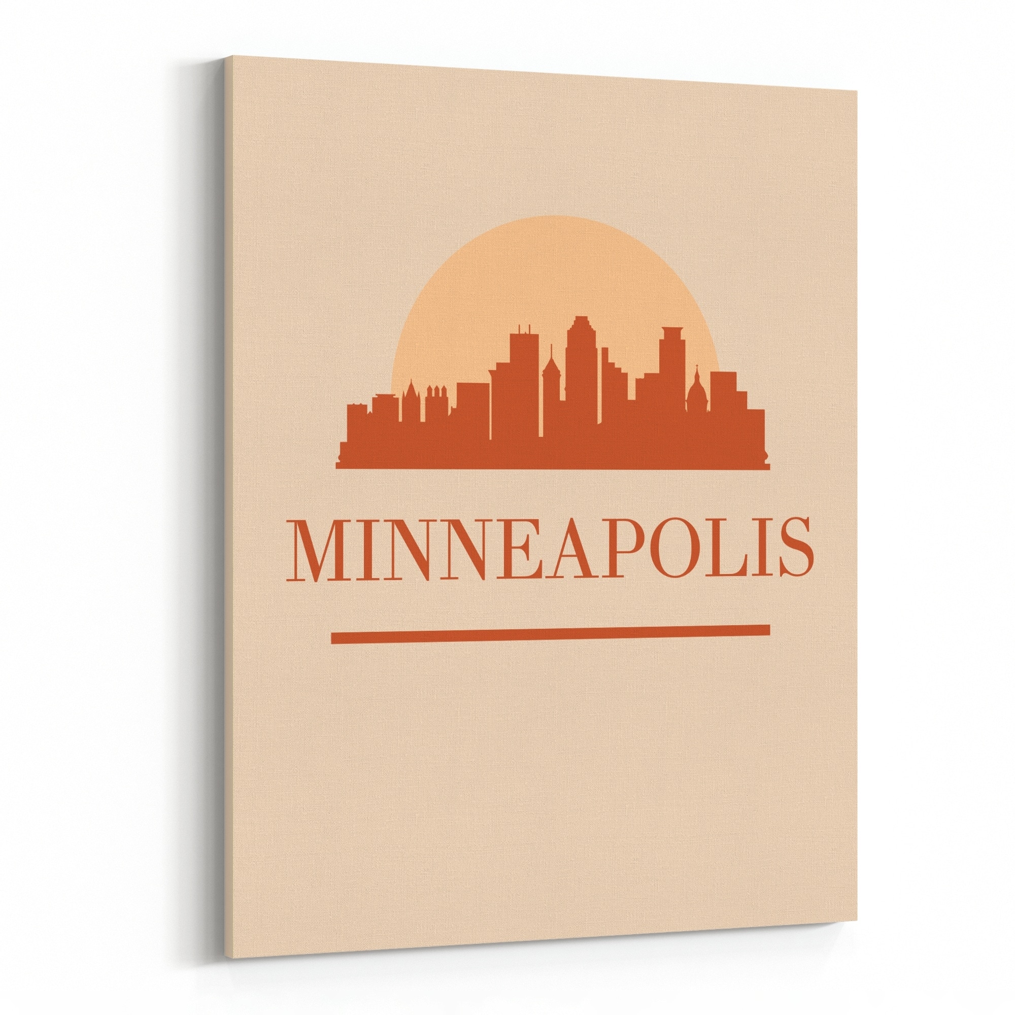 Shop Minneapolis Minnesota City Cityscape Canvas Wall Art Print Overstock 31654356