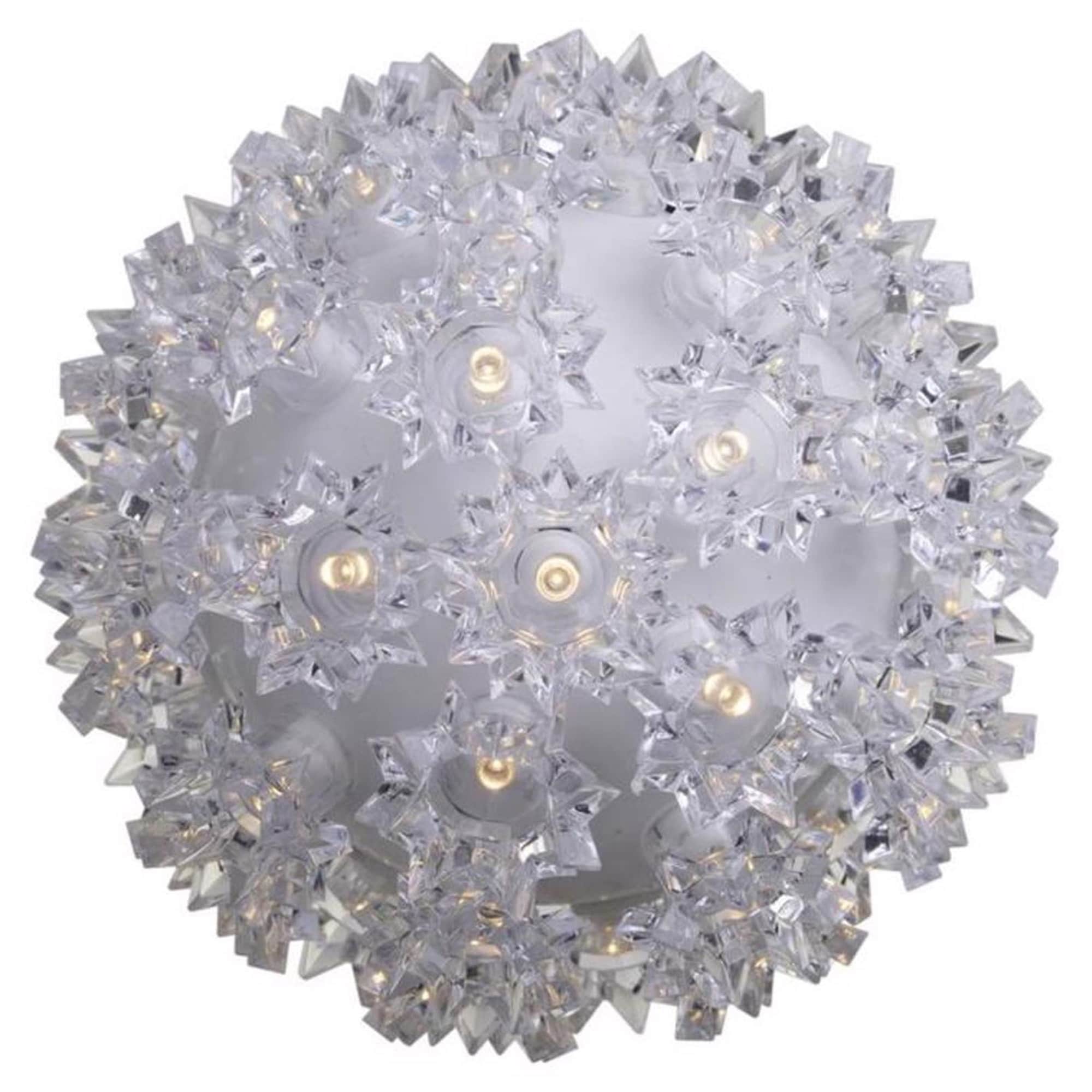 Celebrations Christmas LED Multi Starlight Sphere 6 in. Hanging Decor - Multicolor