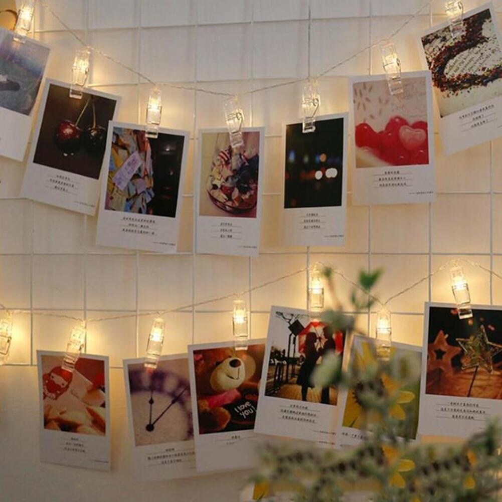 Shop 1m 2m 3m Photo Clip Holder Led Strip Led String Lights For
