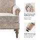 preview thumbnail 34 of 51, Yahweh Farmhouse Nailhead Armchair with Rolled Arms by HULALA HOME