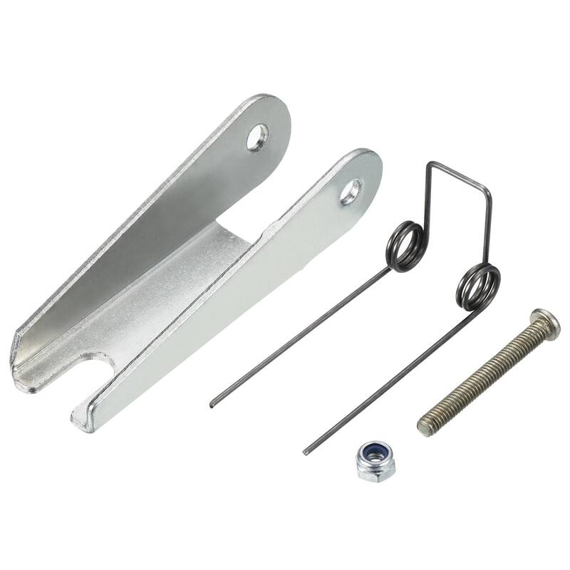 77mm Hook Safety Latch Kit, Metal Towing Hitch Replacement, Silver