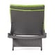 preview thumbnail 34 of 187, Salem Outdoor Wicker Adjustable Chaise Lounge with Cushion by Christopher Knight Home