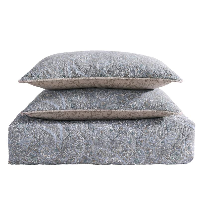 Stone Cottage Emilia Cotton Reversible Quilt Set