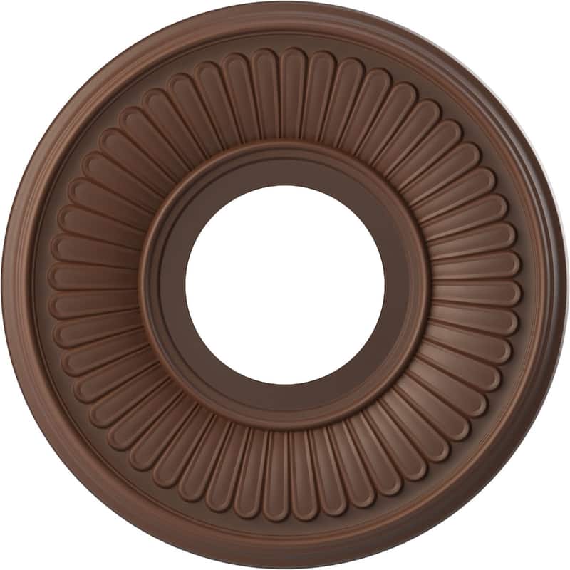 3 1/2" Inside Diameter - Berkshire Thermoformed PVC Ceiling Medallion