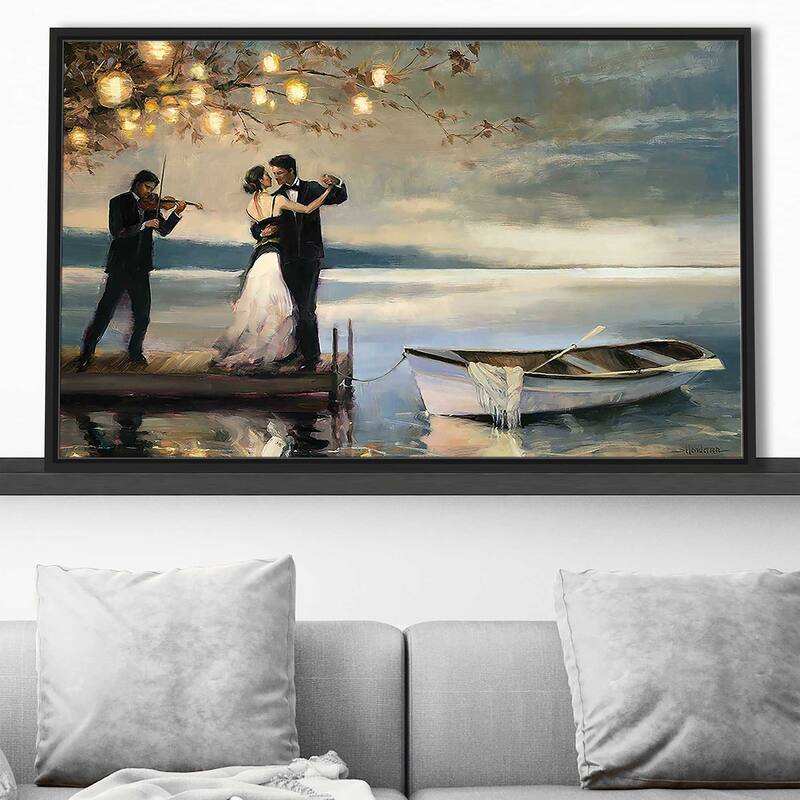 "Twilight Romance" Print on Floating Canvas