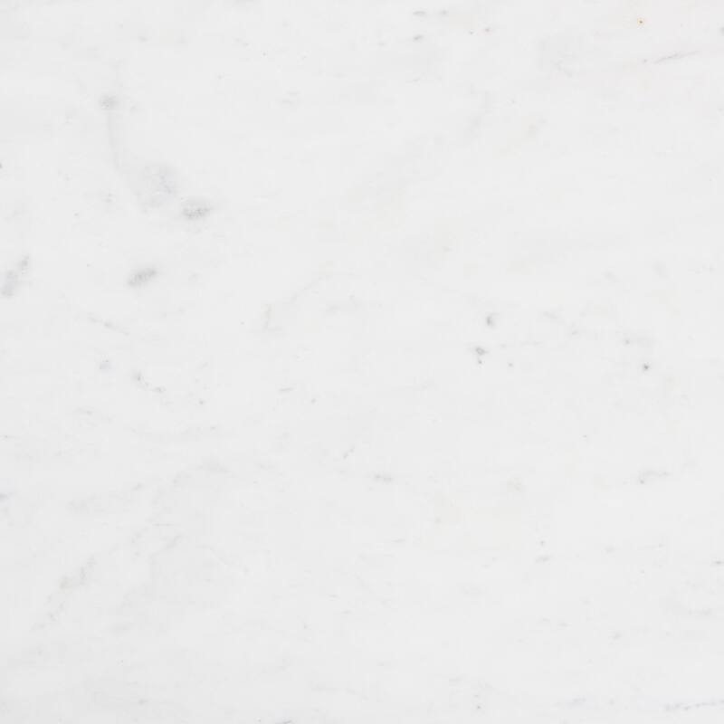 Akanji Marble Coffee Table - Modern Rustic Accent Table with Hand-Forged Metal Frame for Living Room or Seating Areas