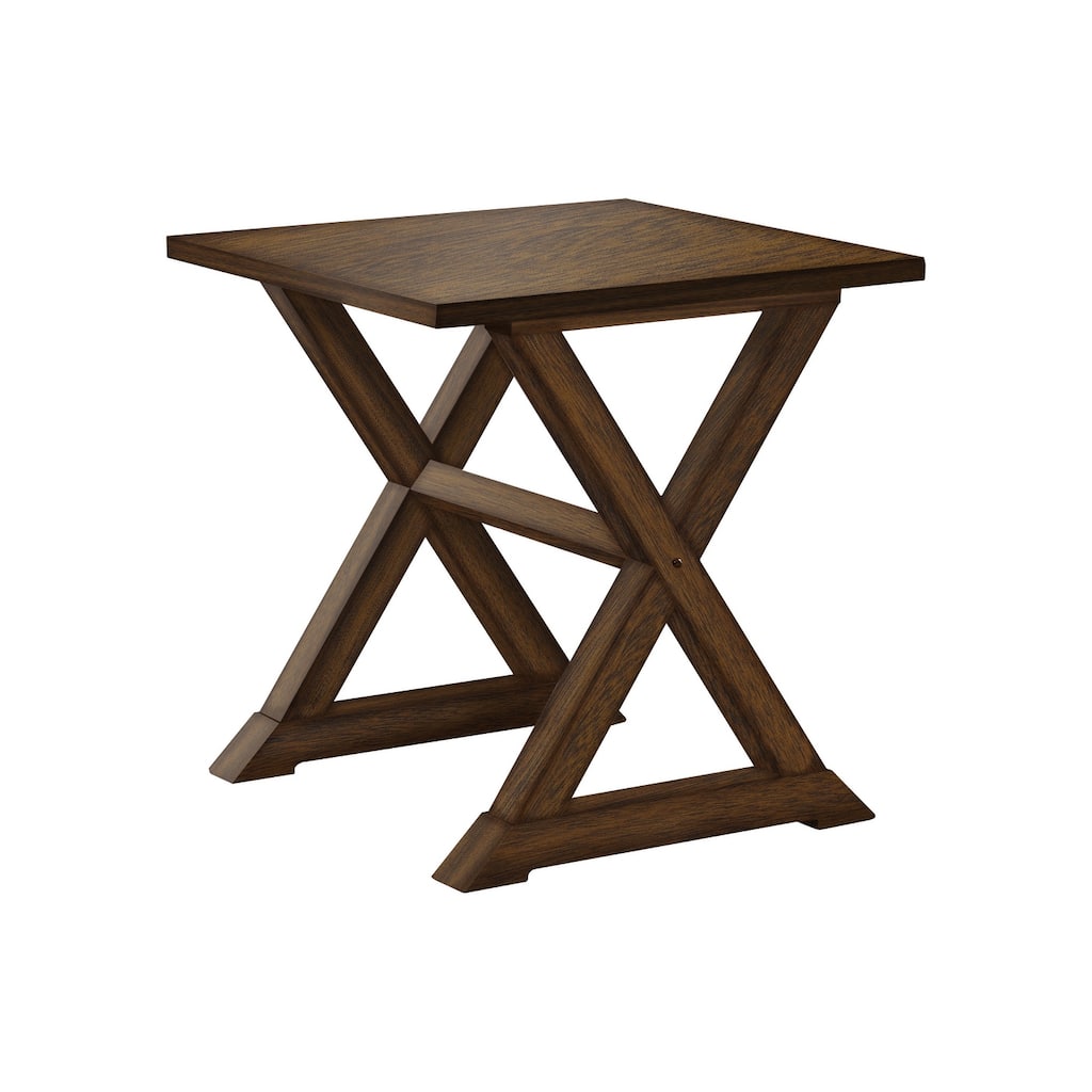 Accent Table, End, Side Table, Square, Nightstand, Bedroom, Lamp, Veneer, Transitional