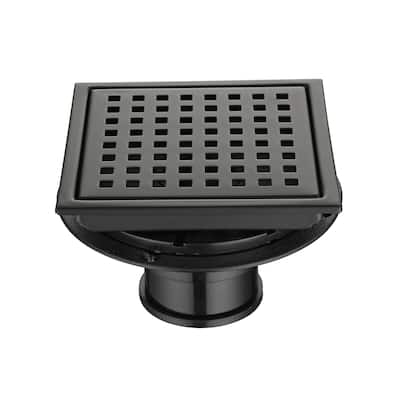 Topcraft 6-Inch Stainless Steel Square Floor Drain