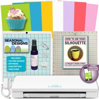 Shop Silhouette Cameo 3 Die Cutting Machine Bundle Cake Decorating
