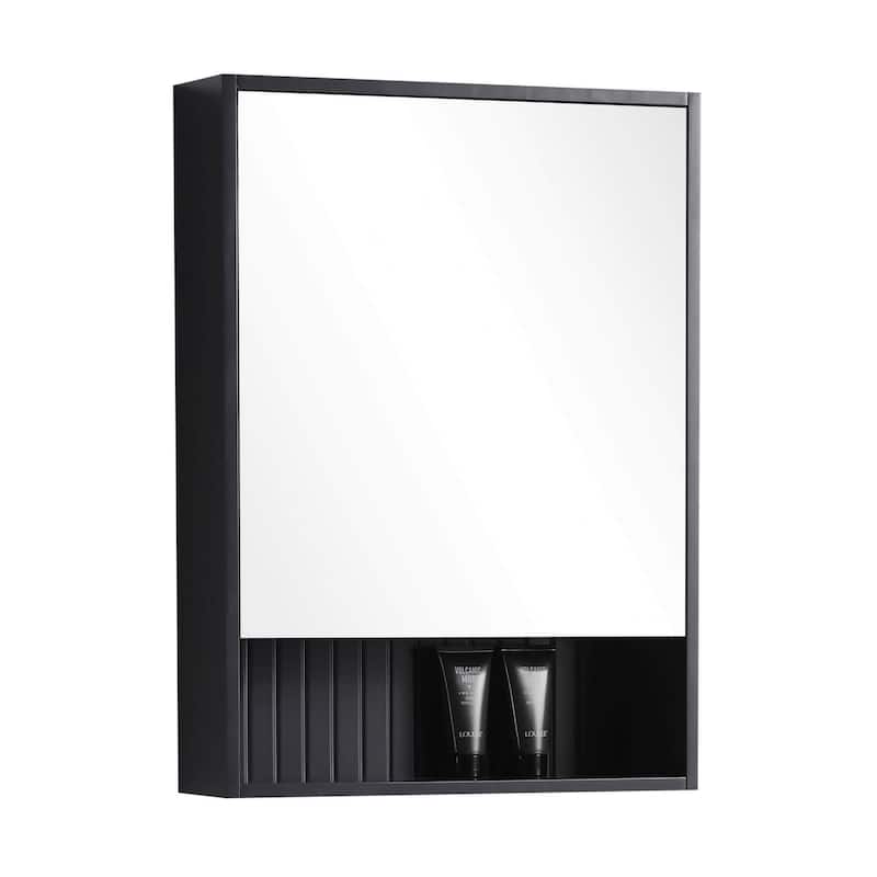 Venezian Medicine Cabinet - 22" - Black