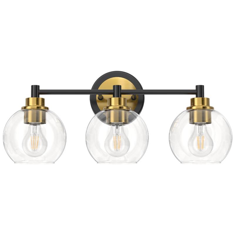 Dimmable Bathroom Vanity Light Globe Glass Shades