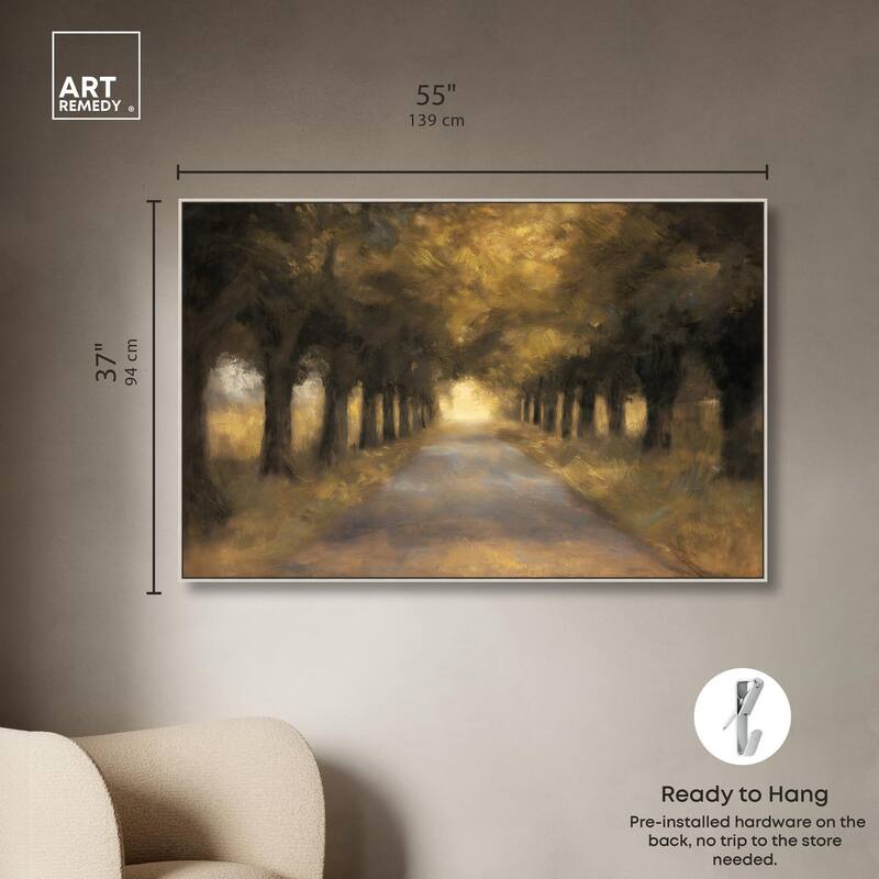 Misty Morning Canvas by Art Remedy
