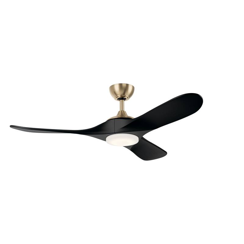 Kichler Lighting Mylo 53 Inch Ceiling Fan with Satin Etch Cased Opal Glass