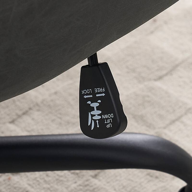 Artificial leather, PU leather, adjustable in height, suitable for office, bedroom, dressing table and other environments