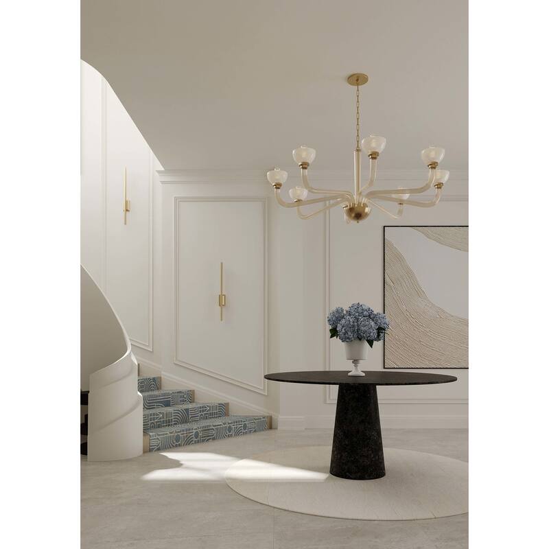 Hudson Valley Lighting 3308 St. lawrence 8 Light 62" Wide Chandelier