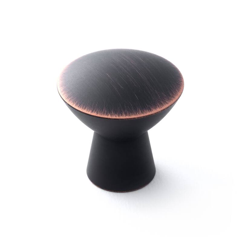 RK International Gibraltar 1-1/4 Inch Mushroom Cabinet Knob - Valencia Bronze