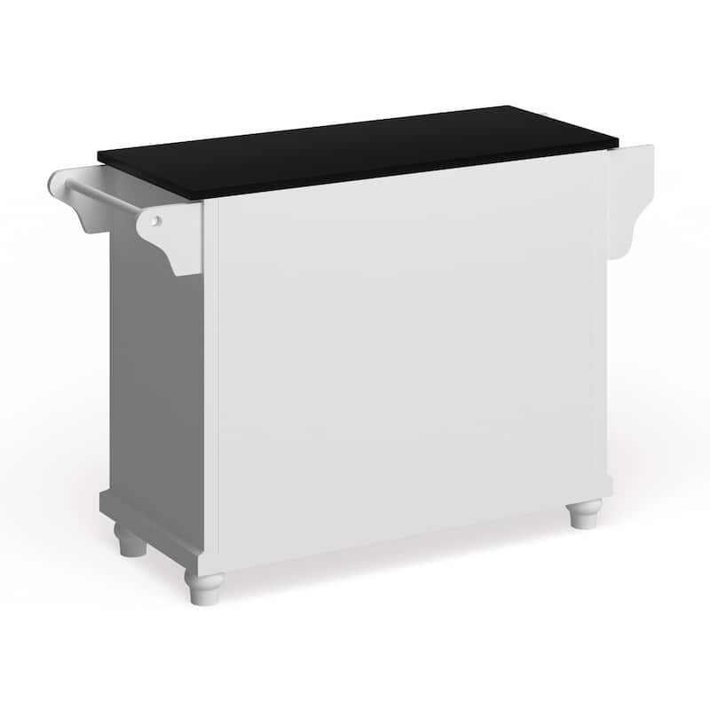 Crosley Cambridge Granite Top Full Size Kitchen Island/Cart - 18"d x 51.5"w x 36"h