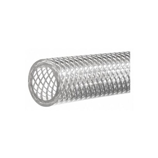 Polyester Braid Reinforced FDA Silicone Tubing - 1" ID X 1-3/8